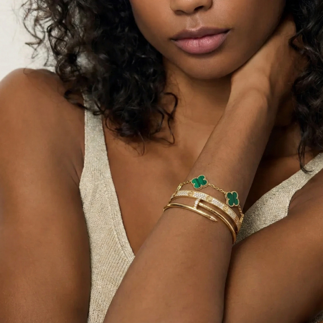 Pack Panamá Brillo – 3 Pulseras (5 colores)