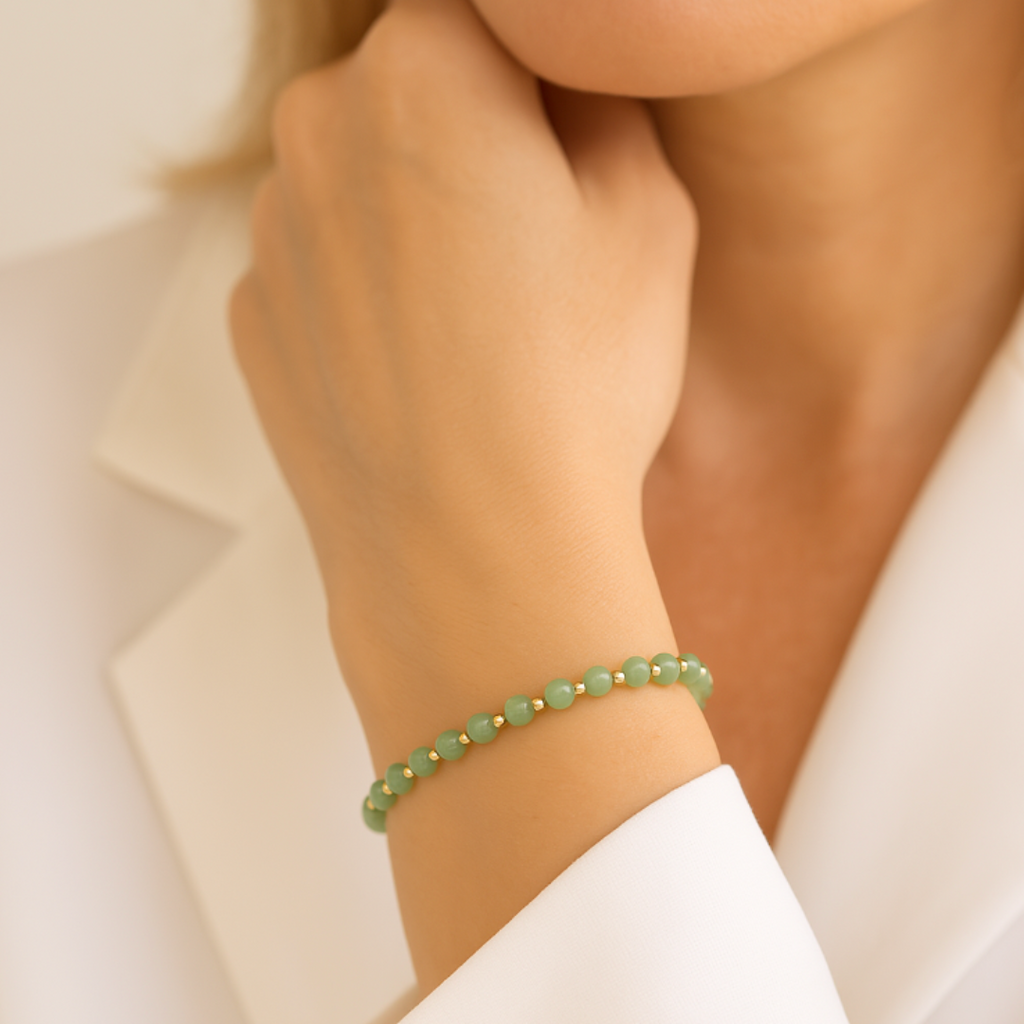 Pulsera Equilibrio Interior – Aventurina Verde Natural
