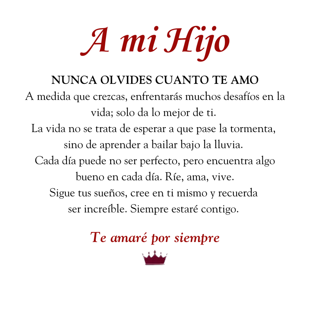 Pulsera Valiente – A Mi Hijo