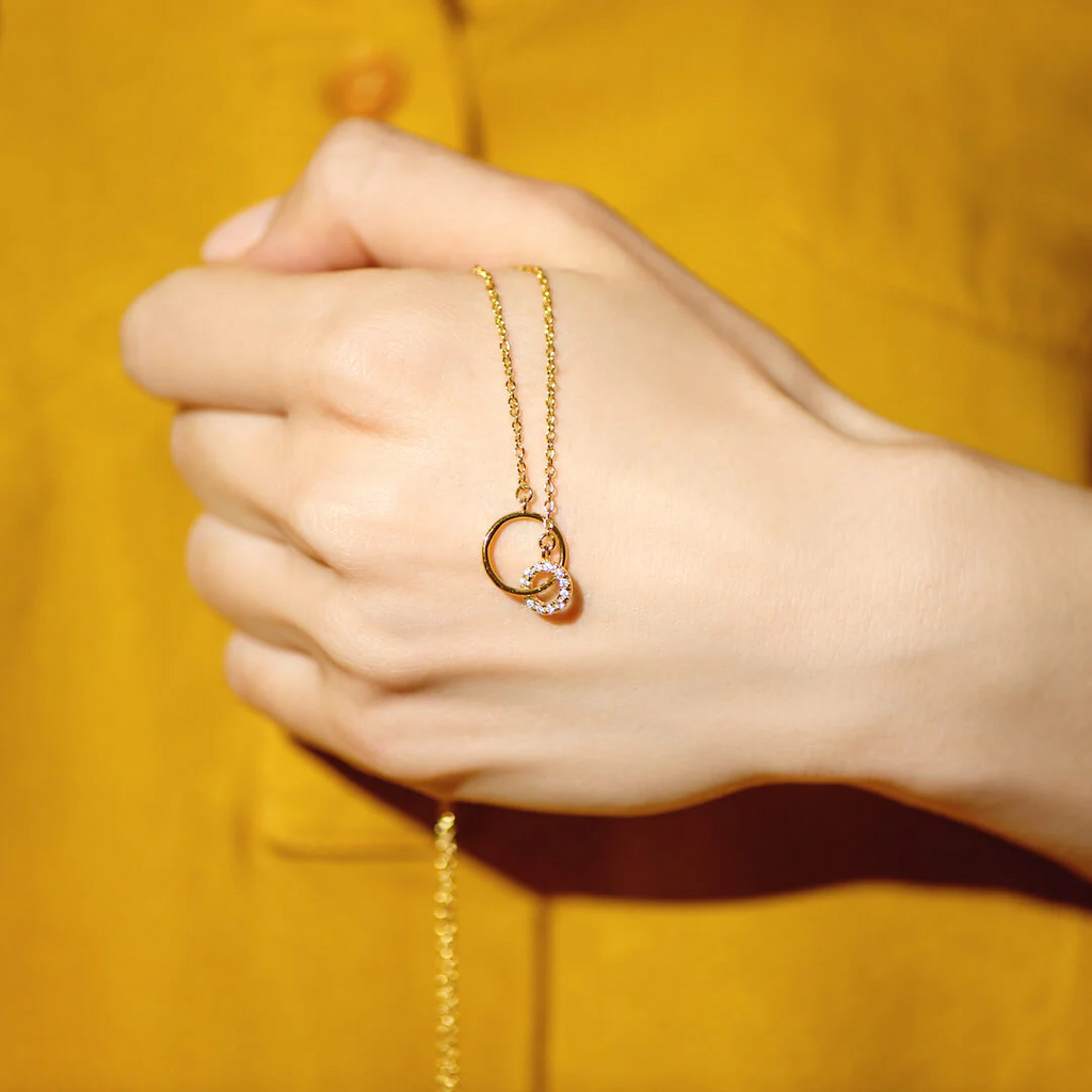 Collar Corazones Unidos – Madre & Hija