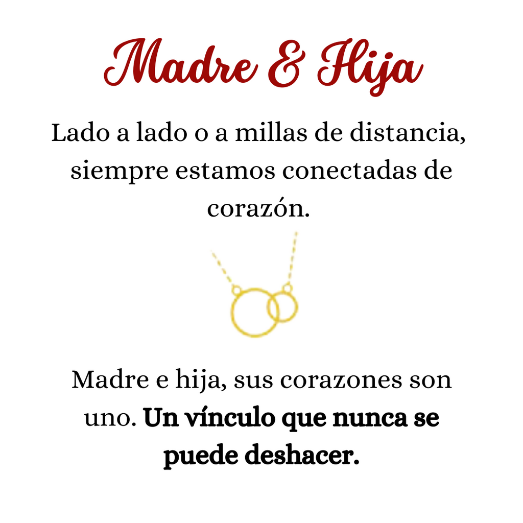 Collar Corazones Unidos – Madre & Hija