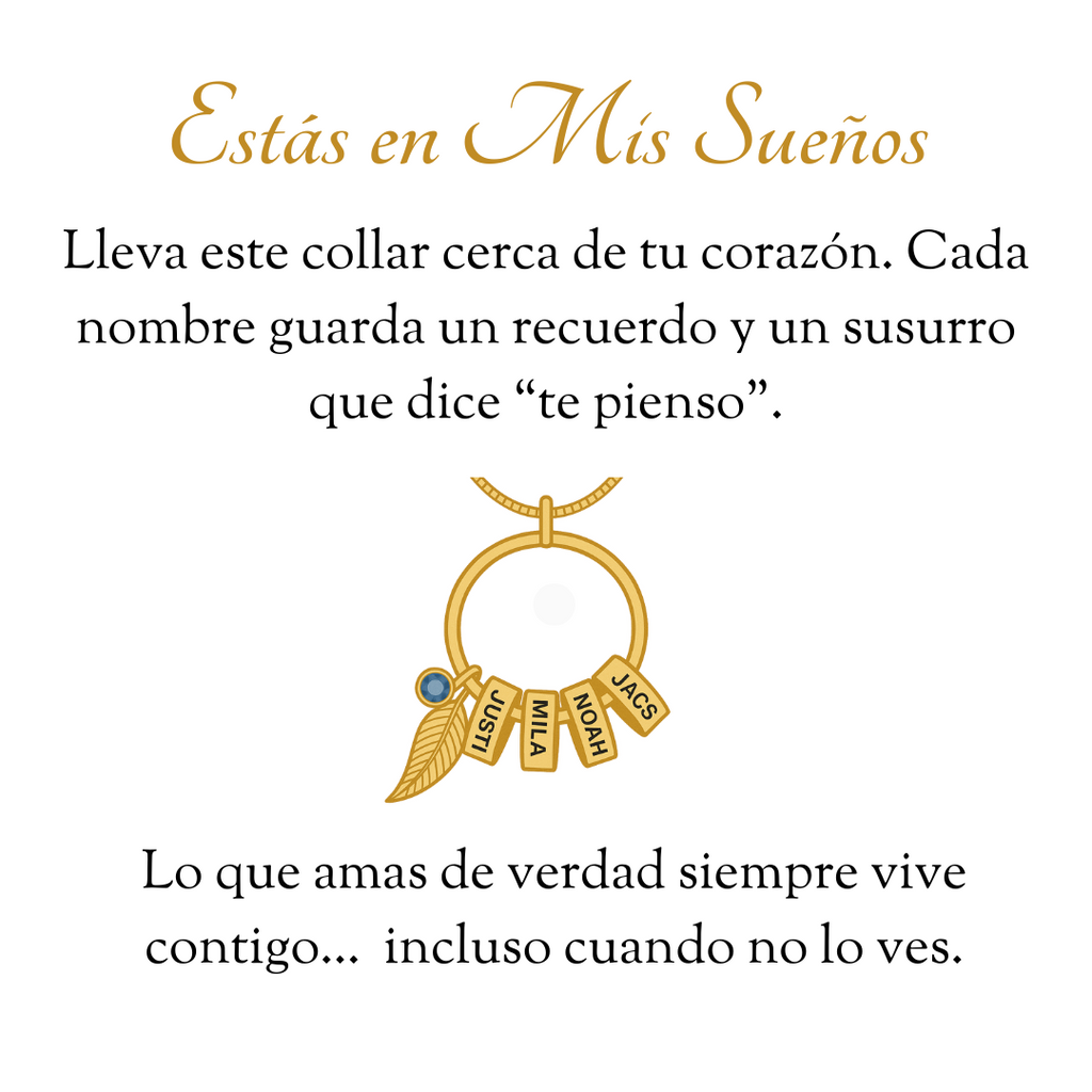 Collar Estás en Mis Sueños