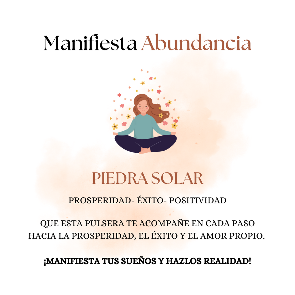 Pulsera Manifiesta Abundancia – Amor Propio