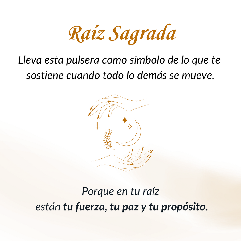 Pulsera Raíz Sagrada