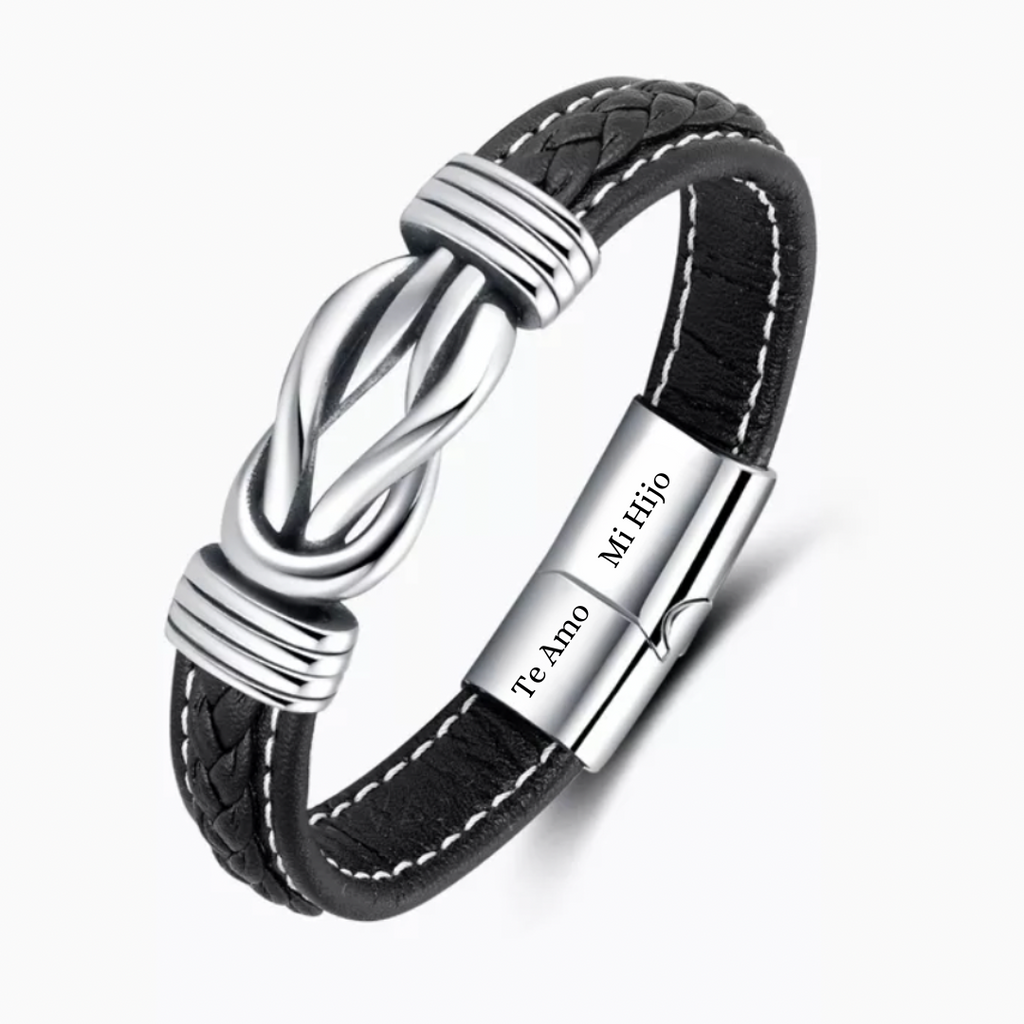 Pulsera Nudo Eterno – A Mi Hijo