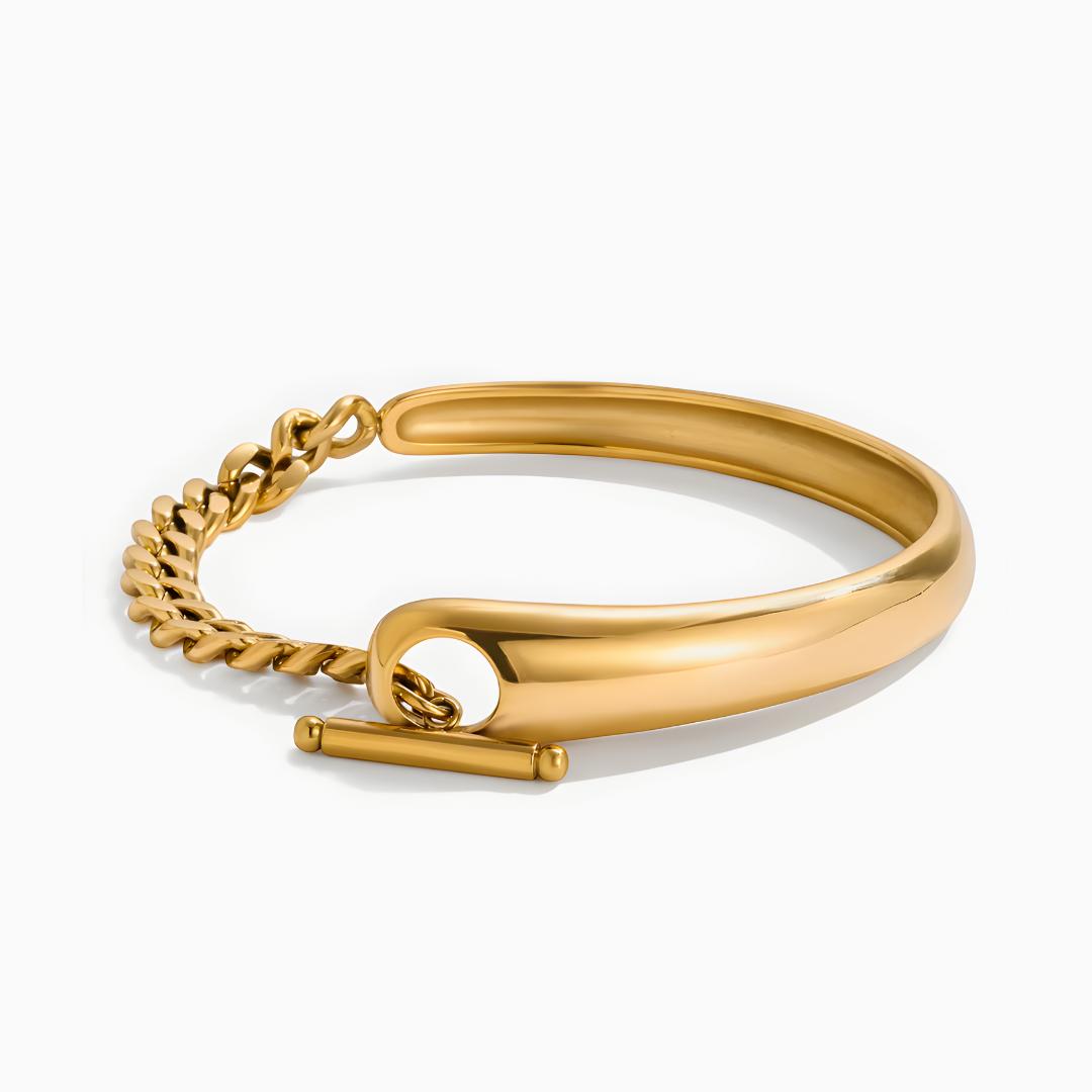 Pulsera Golden Asimétrica