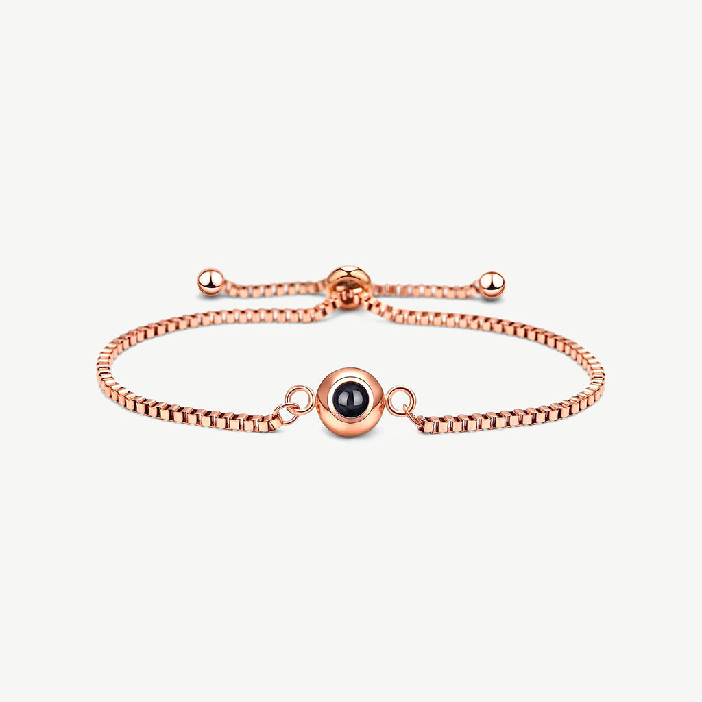 Pulsera Ajustable con Foto Oculta