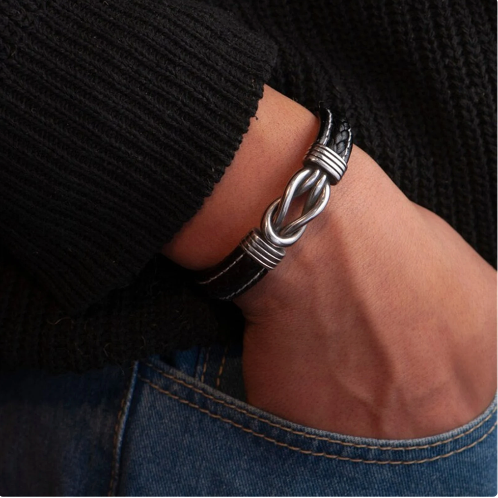 Pulsera Nudo Eterno – Para Mi Hombre