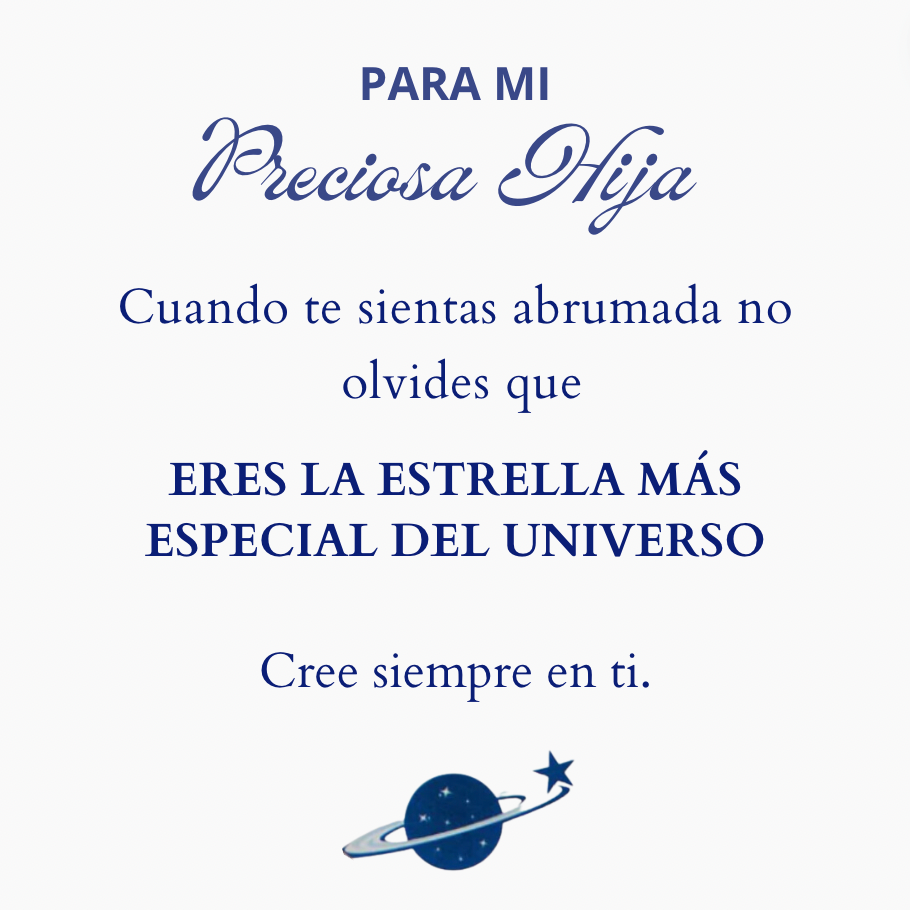 Anillo Universo – A mi Hija
