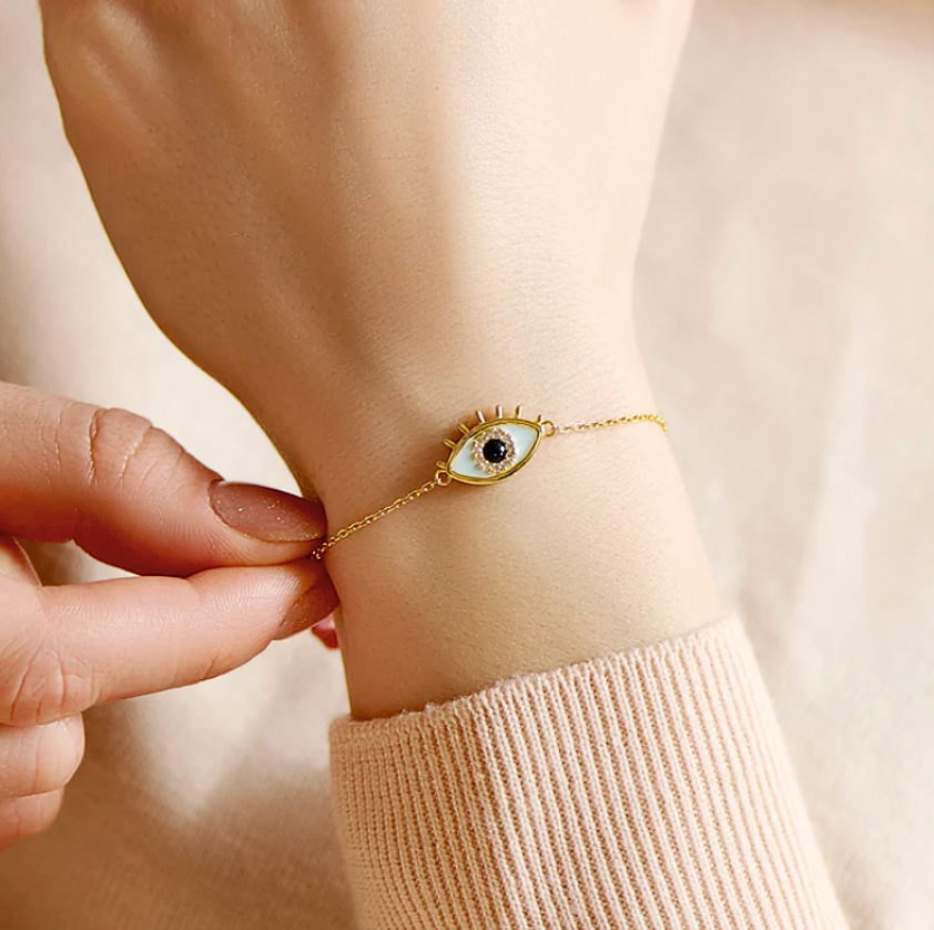Pulsera Evil Eye – Protección y Felicidad