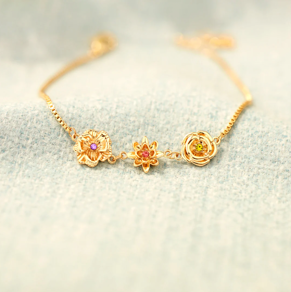 Pulsera Flores de Vida – Personalizable