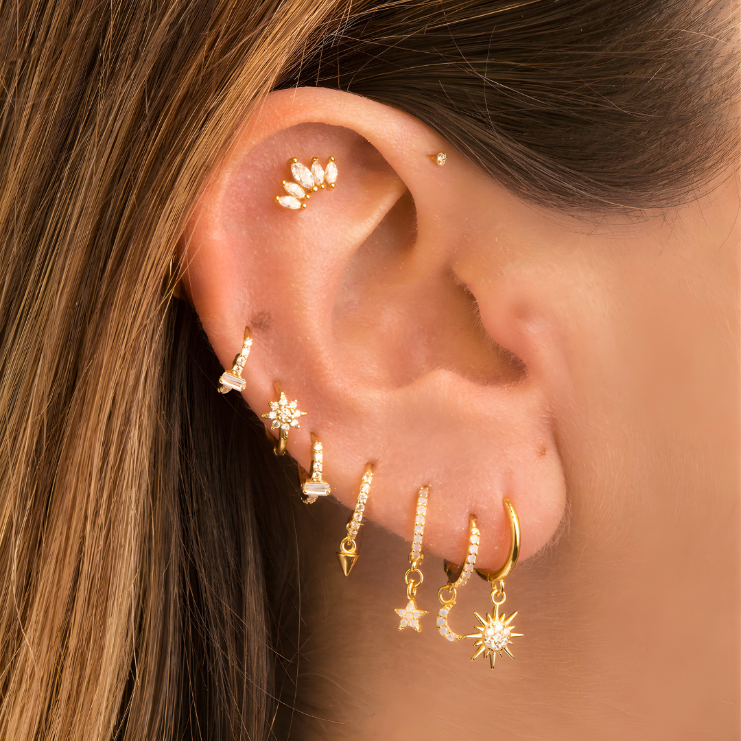 Set de Aretes Diosas del Olimpo