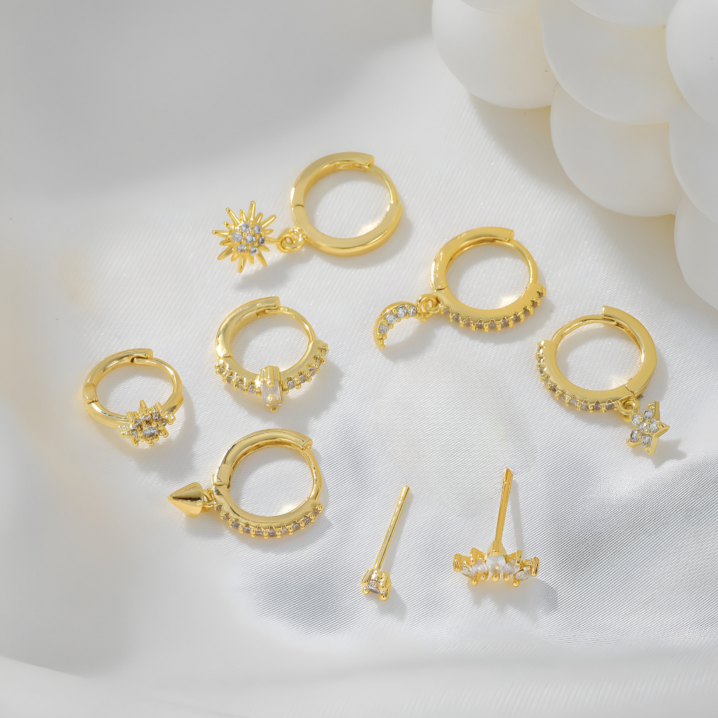 Set de Aretes Diosas del Olimpo