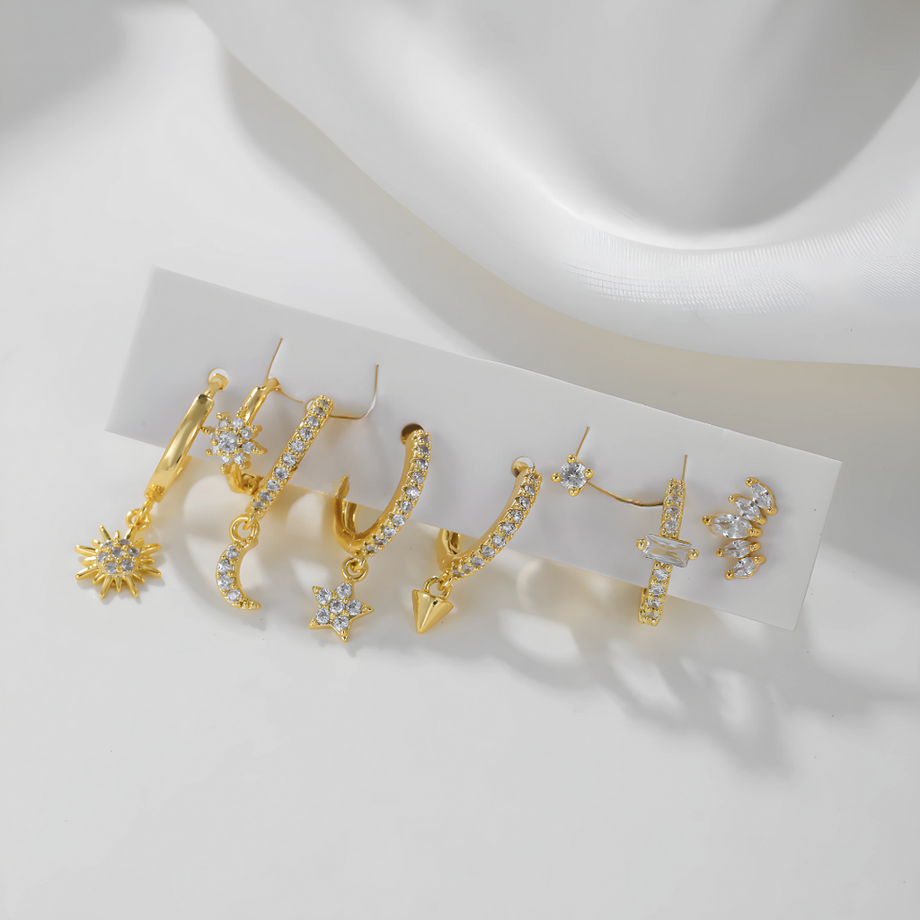 Set de Aretes Diosas del Olimpo