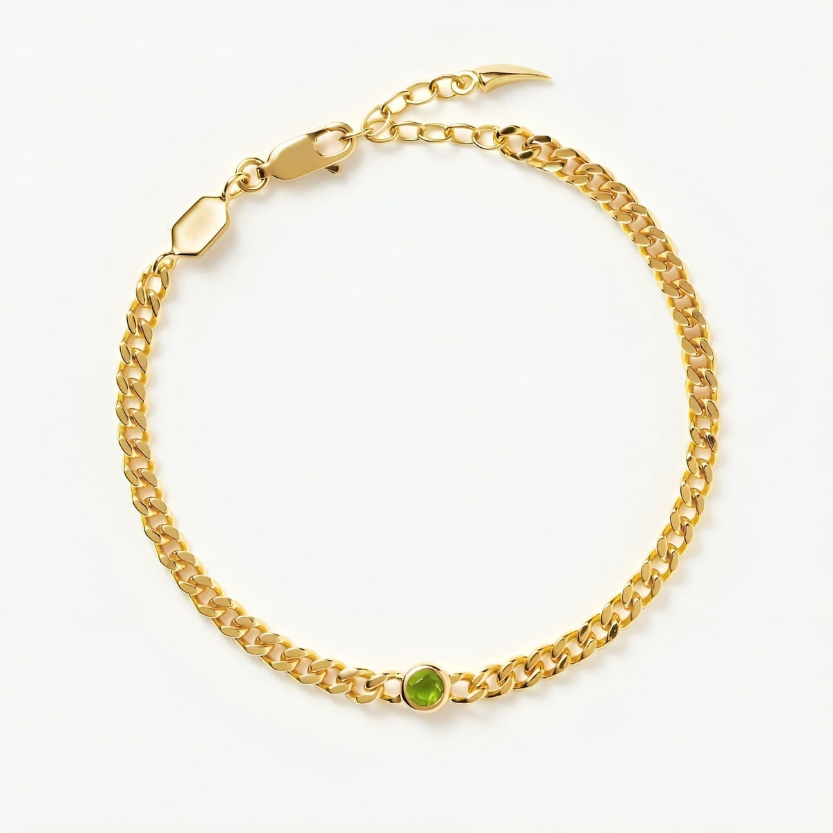 Pulsera Piedra de Nacimiento de Agosto