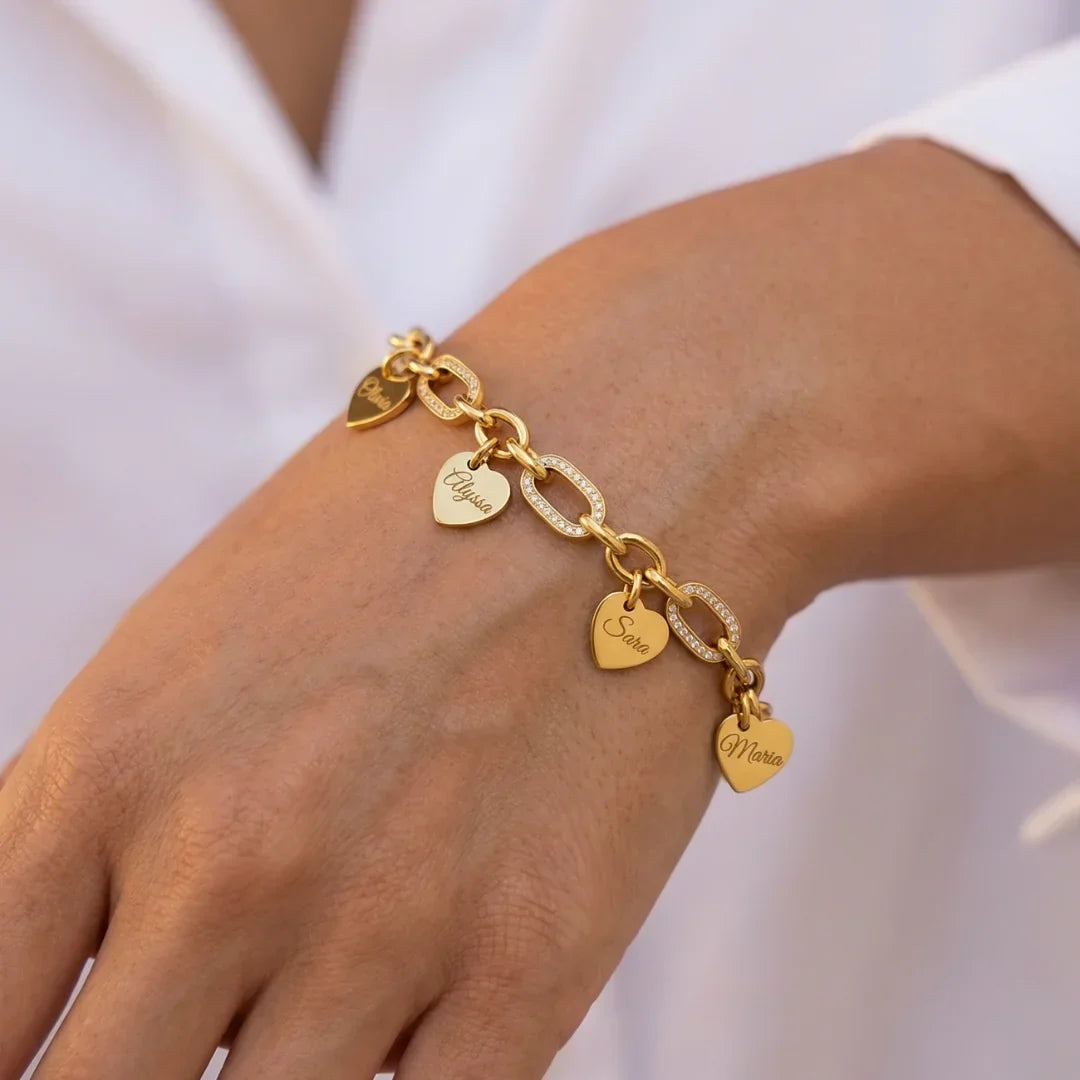 Pulsera Momentos Eternos con Nombres
