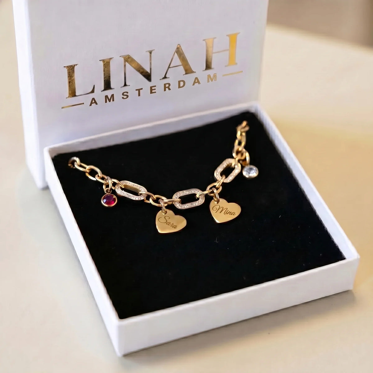 Pulsera Momentos Eternos con Nombres