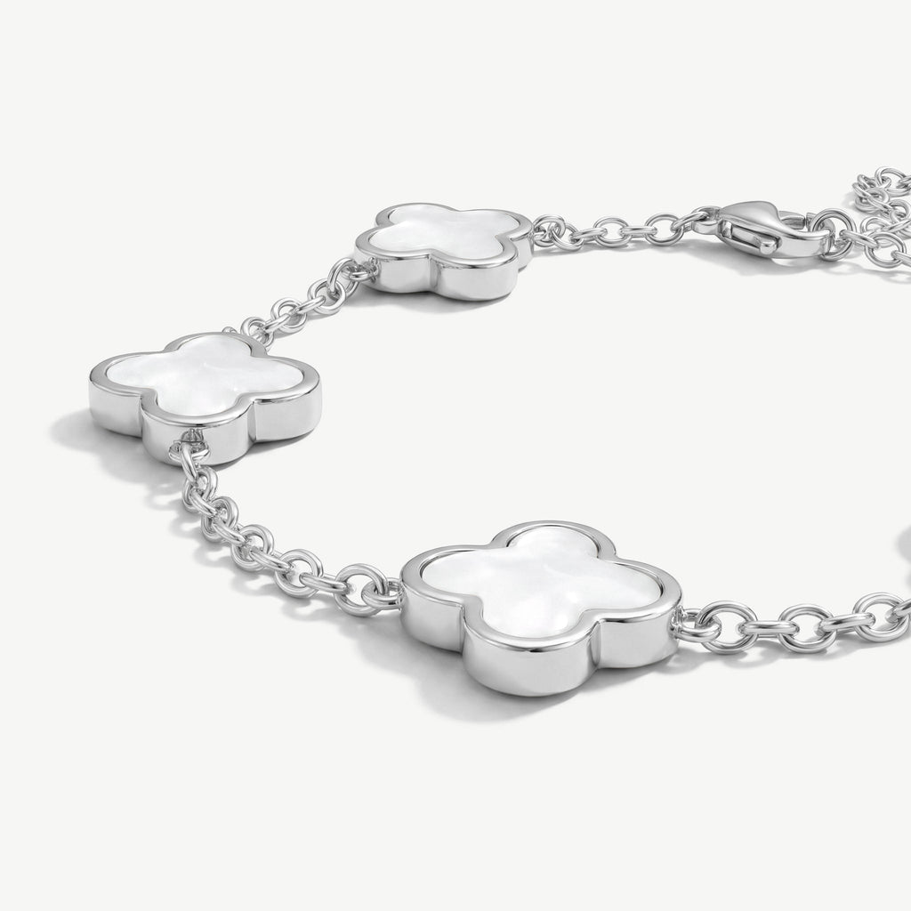 Pulsera Trébol de Perla