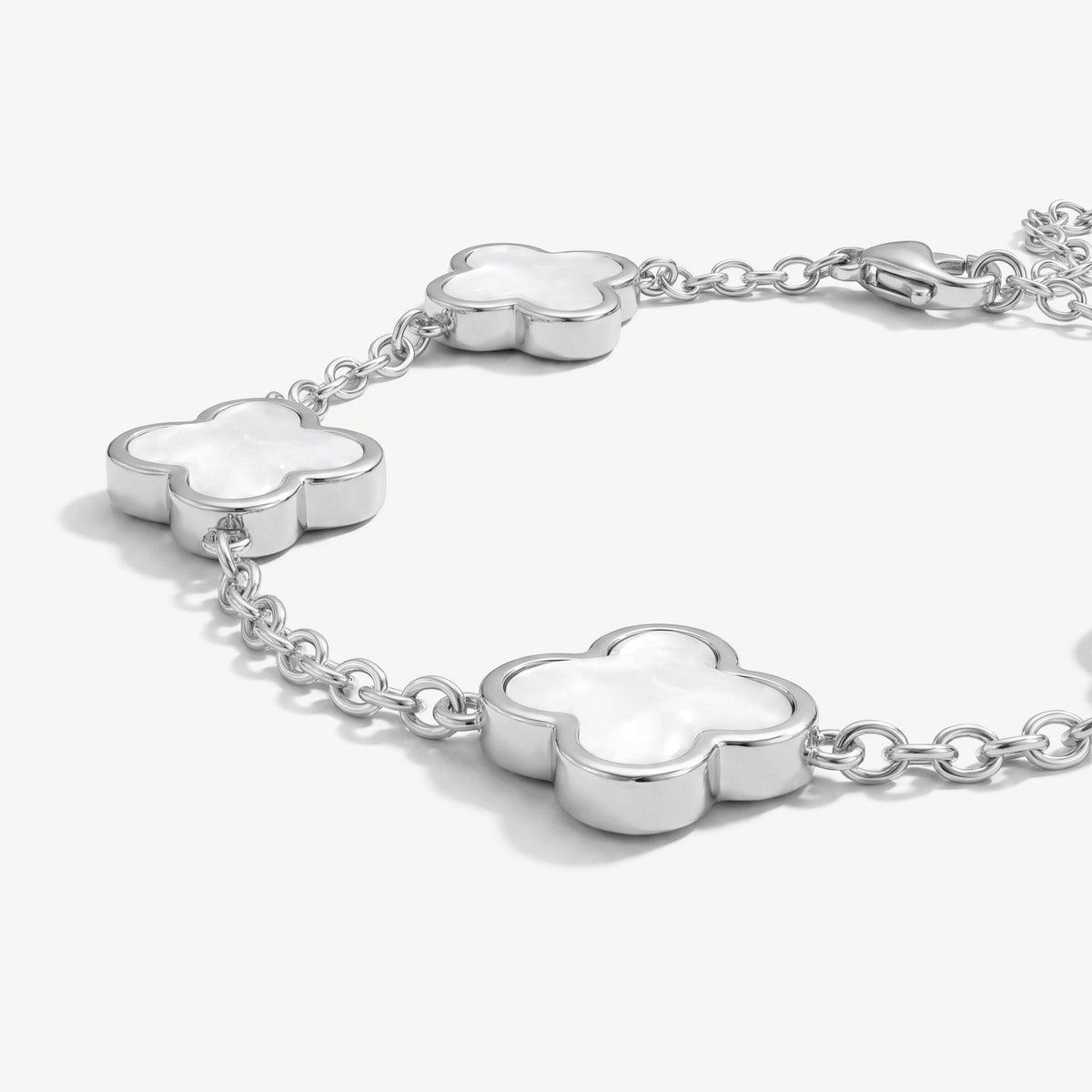 Pulsera Trébol de Perla
