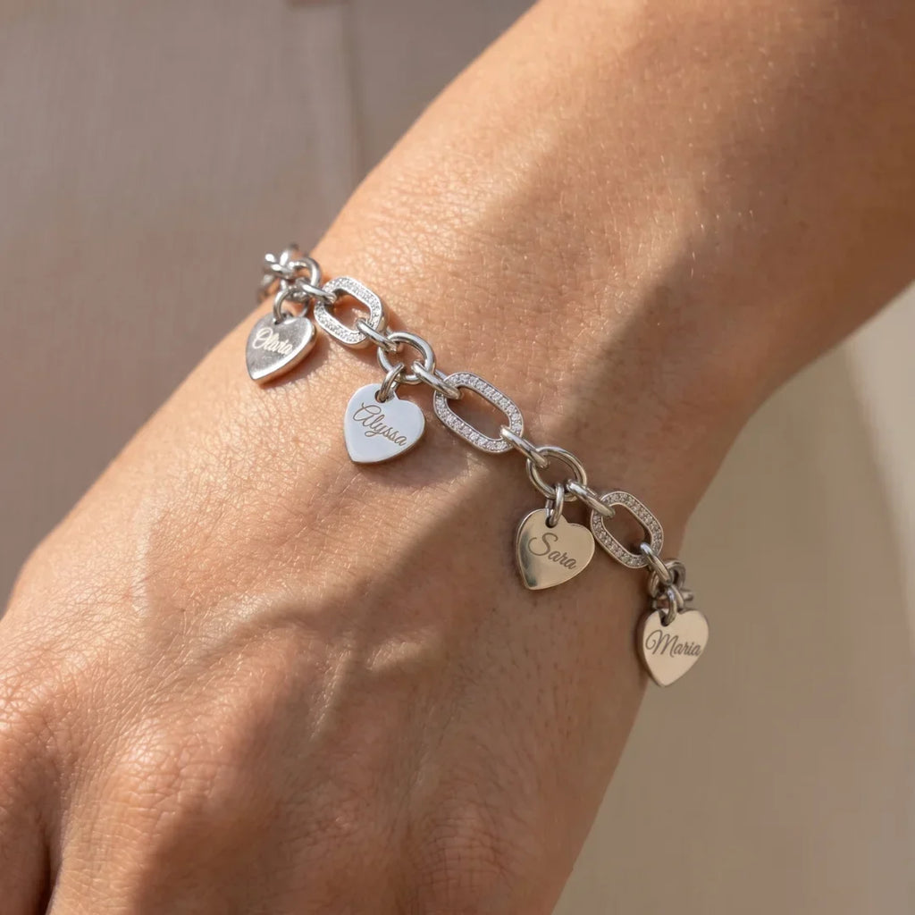 Pulsera Momentos Eternos con Nombres